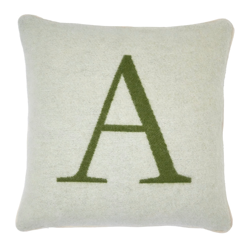 HALTER CUSHION  NZ WOOL MOSS