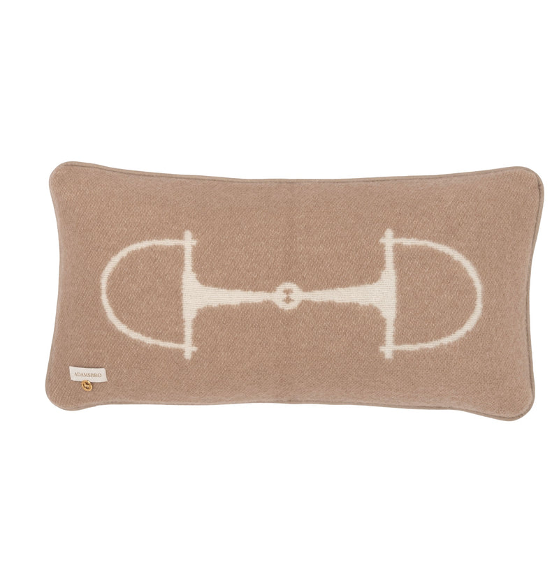 CLASSIC BIT CUSHION NZ WOOL NOUGAT