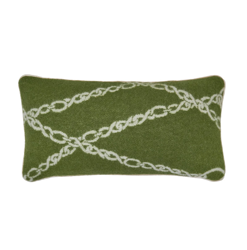 CLASSIC BIT CUSHION NZ WOOL MOSS