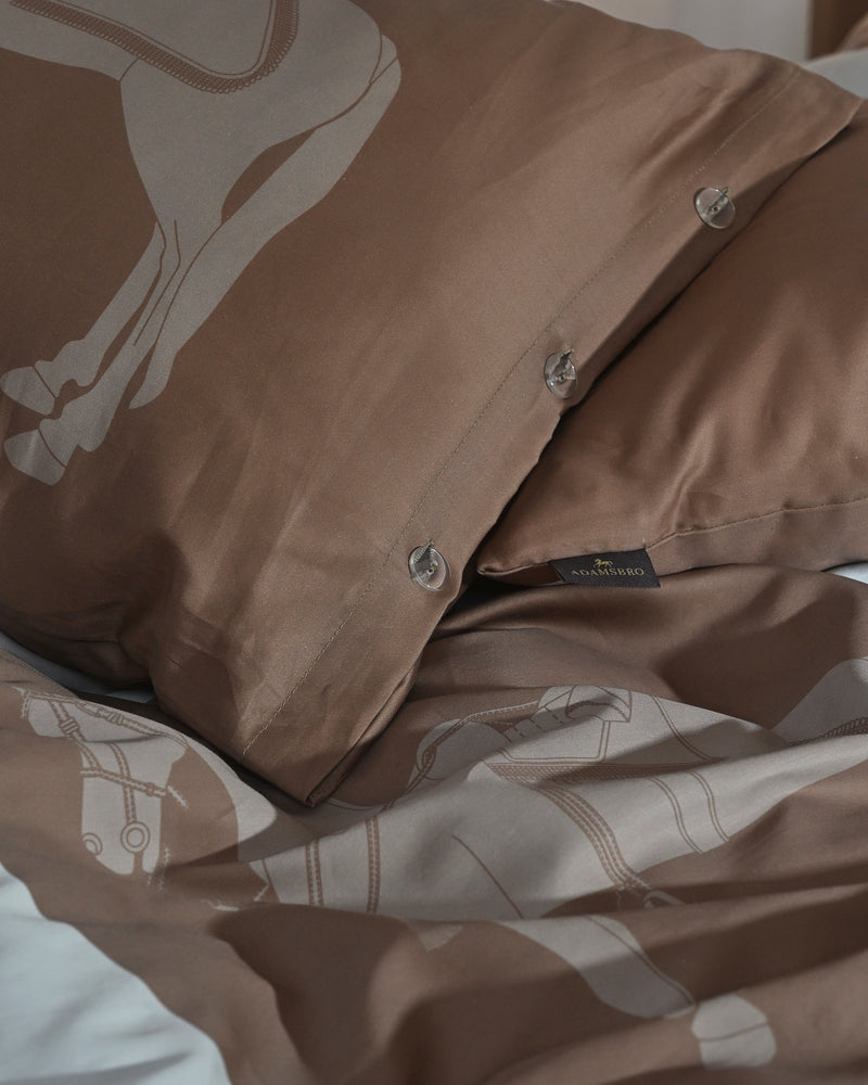 Horse Check Pillow Case 50x70