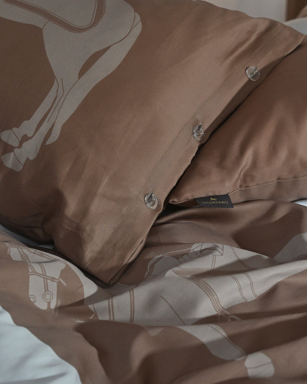 Horse Check Pillow Case 65X65 CM