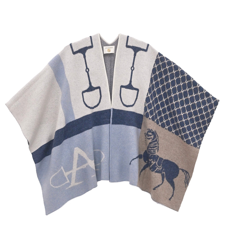 Equi Poncho Cashmere Sky