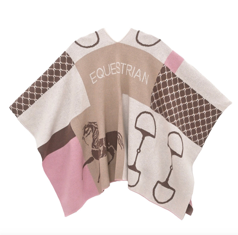 Equi Poncho Cashmere Rose
