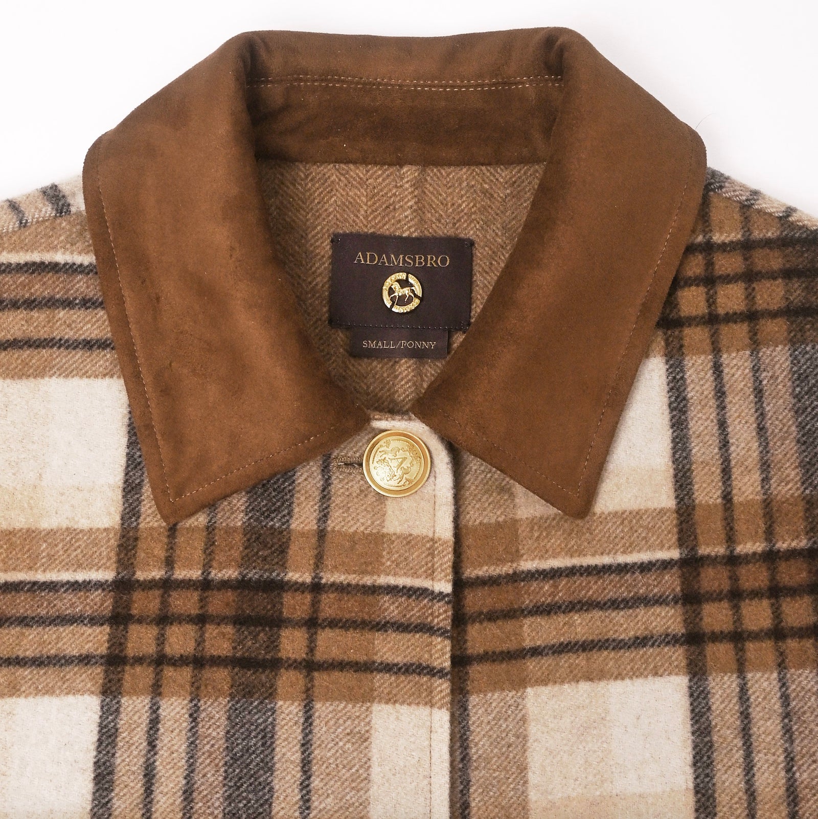 Exclusive Checked Wool Jacket – Adamsbro Europe