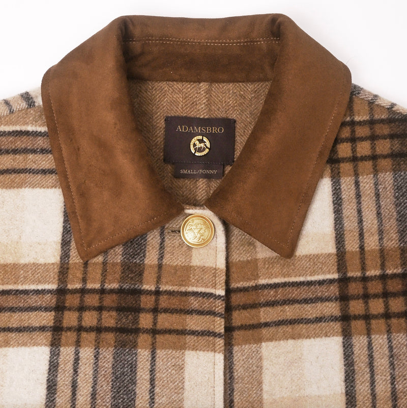 Exclusive  Checked Wool Jacket