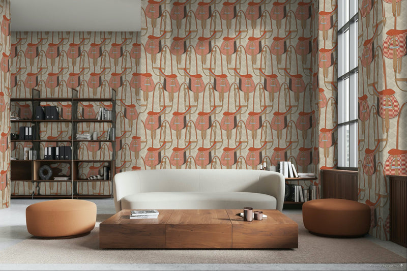 17-09-031-02 ADAMSBRO WALLPAPER SADDLE WALL