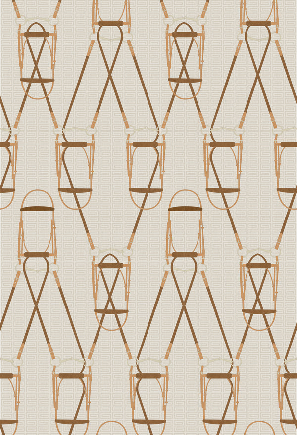 17-09-037-20 ADAMSBRO WALLPAPER Bridle & Rein