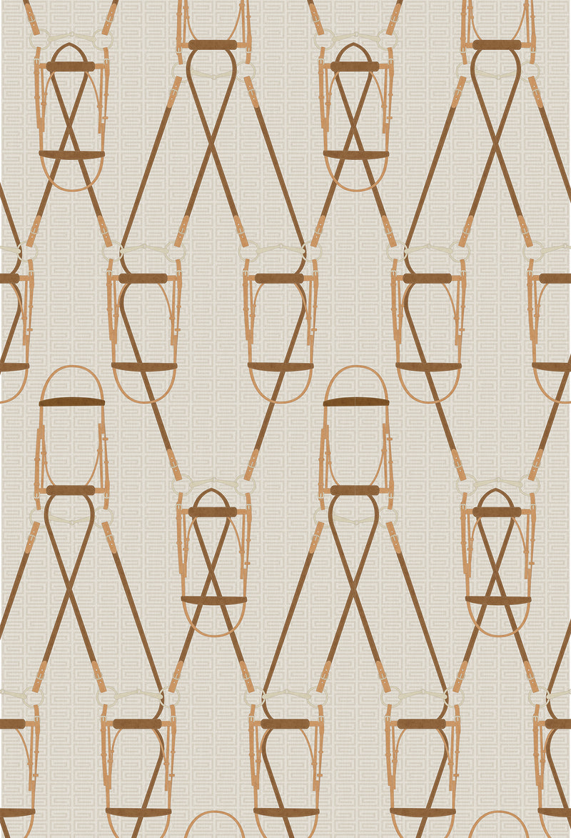 17-09-037-20 ADAMSBRO WALLPAPER Bridle & Rein