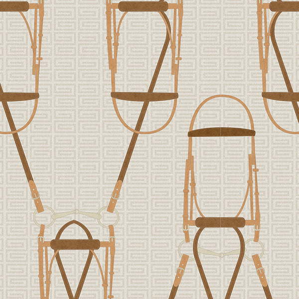 17-09-037-20 ADAMSBRO WALLPAPER Bridle & Rein