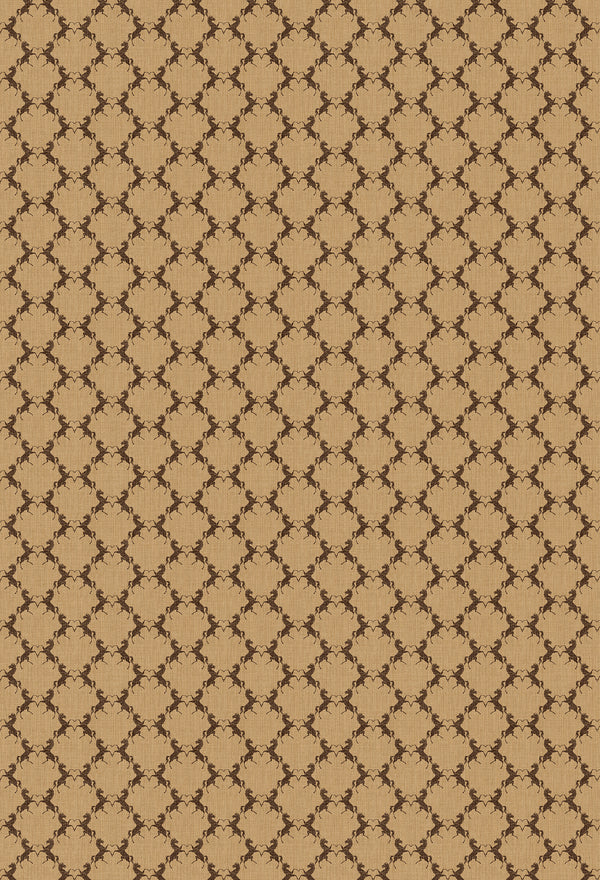 17-09-038-20 ADAMSBRO WALLPAPER JUMP Camel & Brown