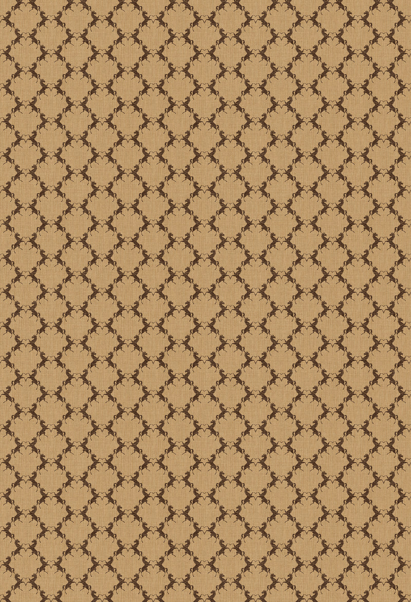 17-09-038-20 ADAMSBRO WALLPAPER JUMP Camel & Brown