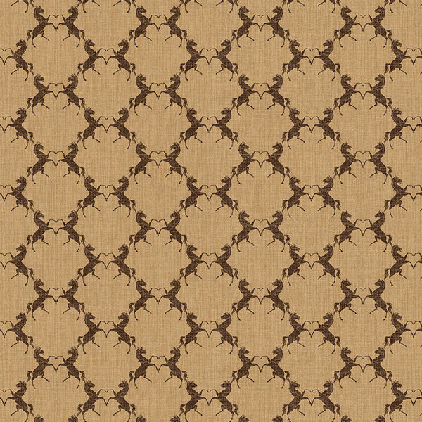 17-09-038-20 ADAMSBRO WALLPAPER JUMP Camel & Brown