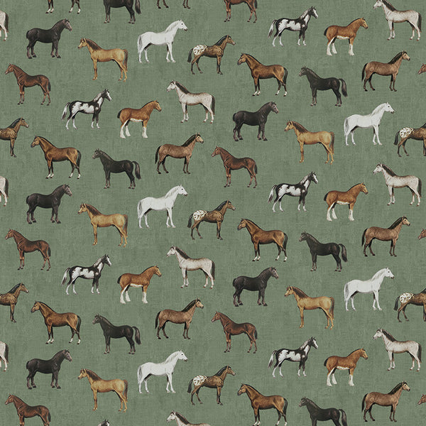 17-09-039-60 ADAMSBRO WALLPAPER BREEDS GREEN