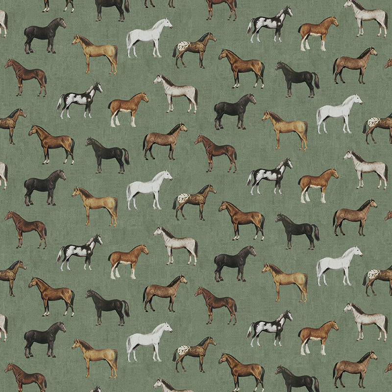 17-09-039-60 ADAMSBRO WALLPAPER BREEDS GREEN