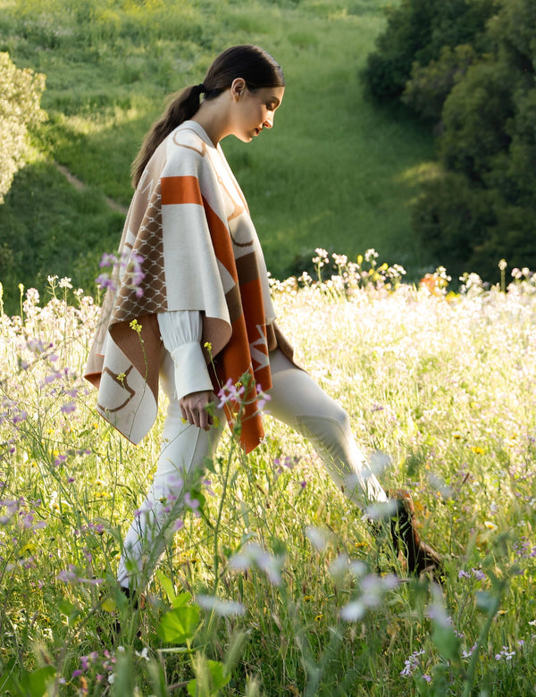 Equi Poncho Cashmere Orangina