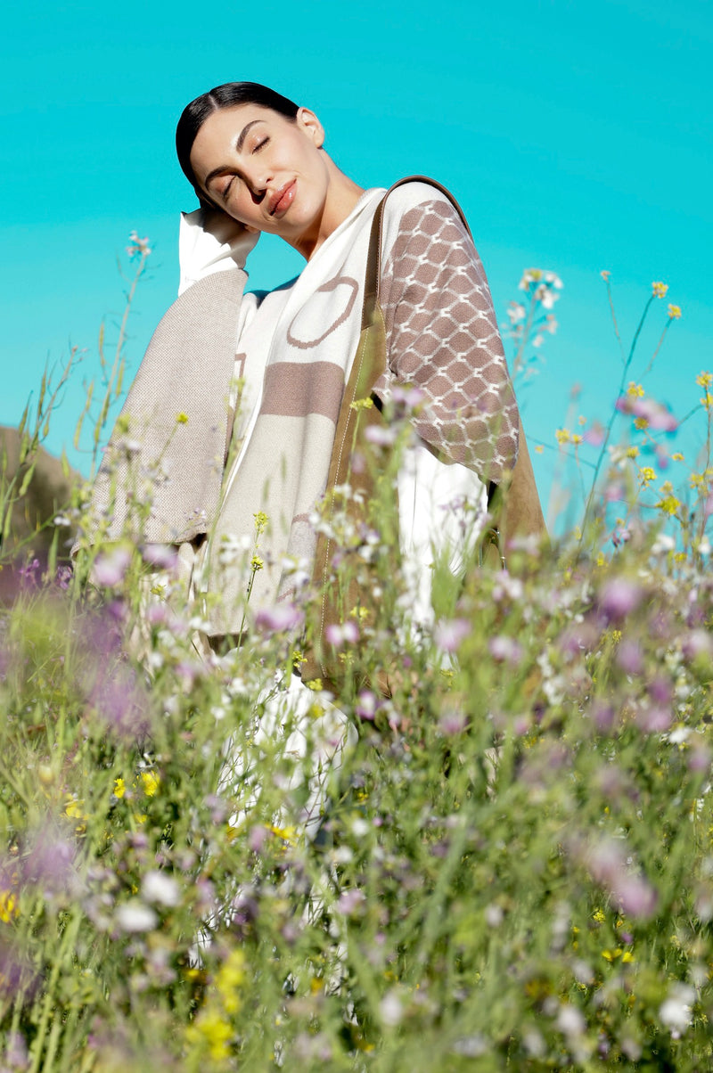 Equi Poncho Cashmere Taupe