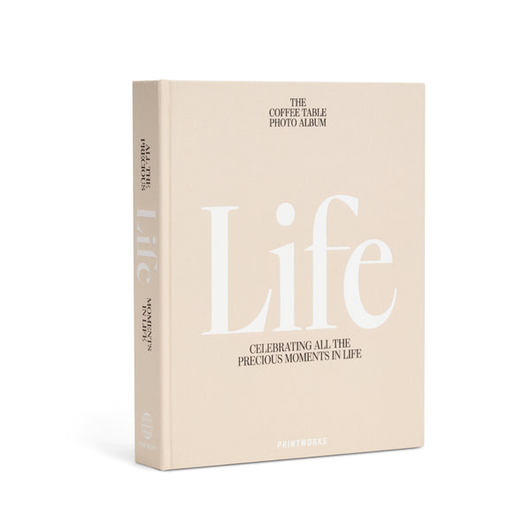 PHOTO ALBUM LIFE BEIGE