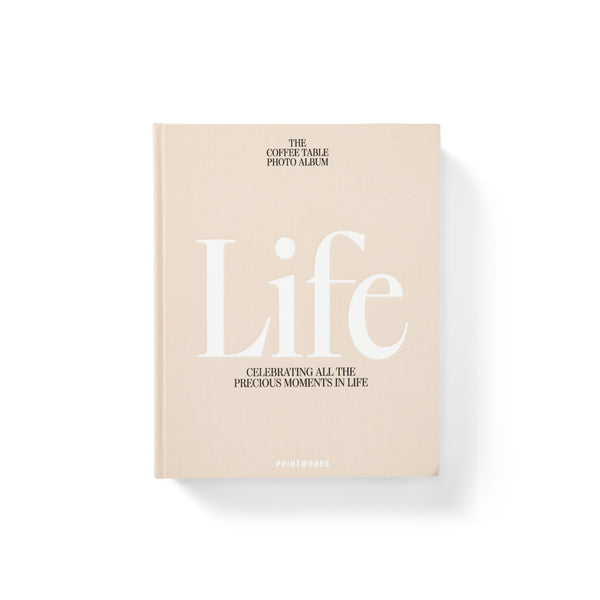 PHOTO ALBUM LIFE BEIGE