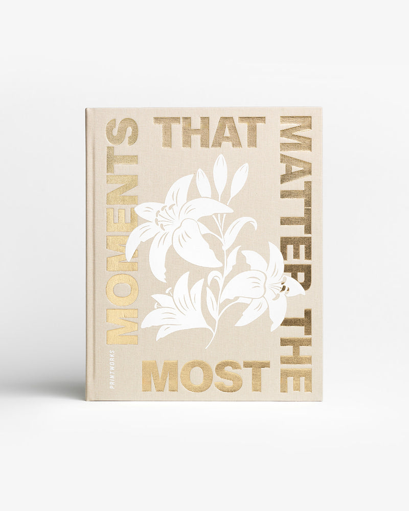 PHOTO ALBUM Moments that Matter Off-white