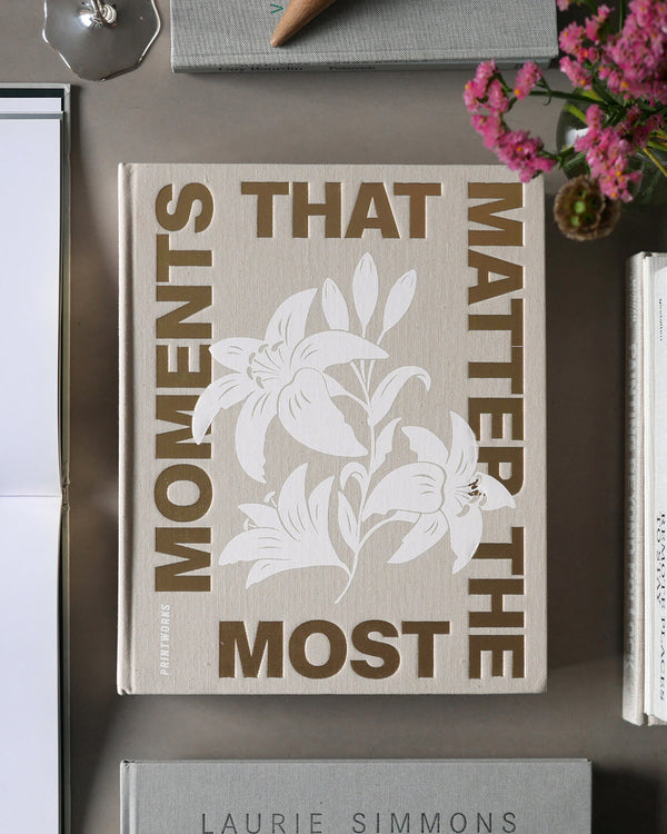 PHOTO ALBUM Moments that Matter Off-white