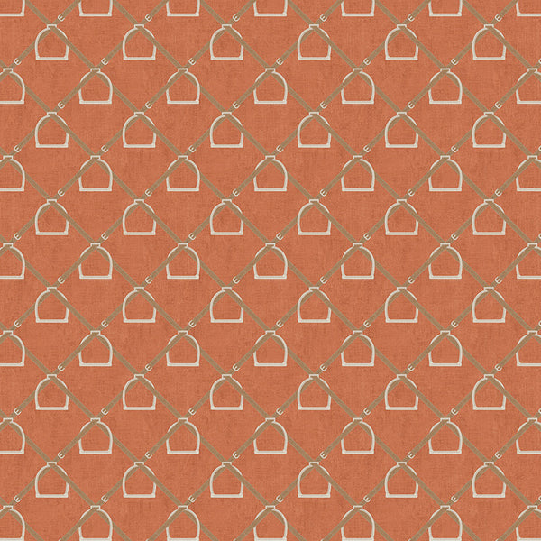 17-09-036-06 ADAMSBRO WALLPAPER ROMB RUST