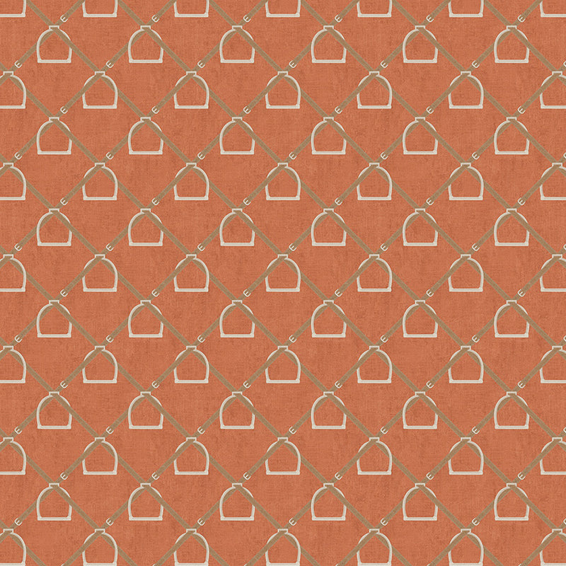 17-09-036-06 ADAMSBRO WALLPAPER ROMB RUST