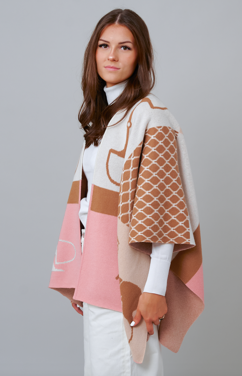 Equi Poncho Cashmere Pink