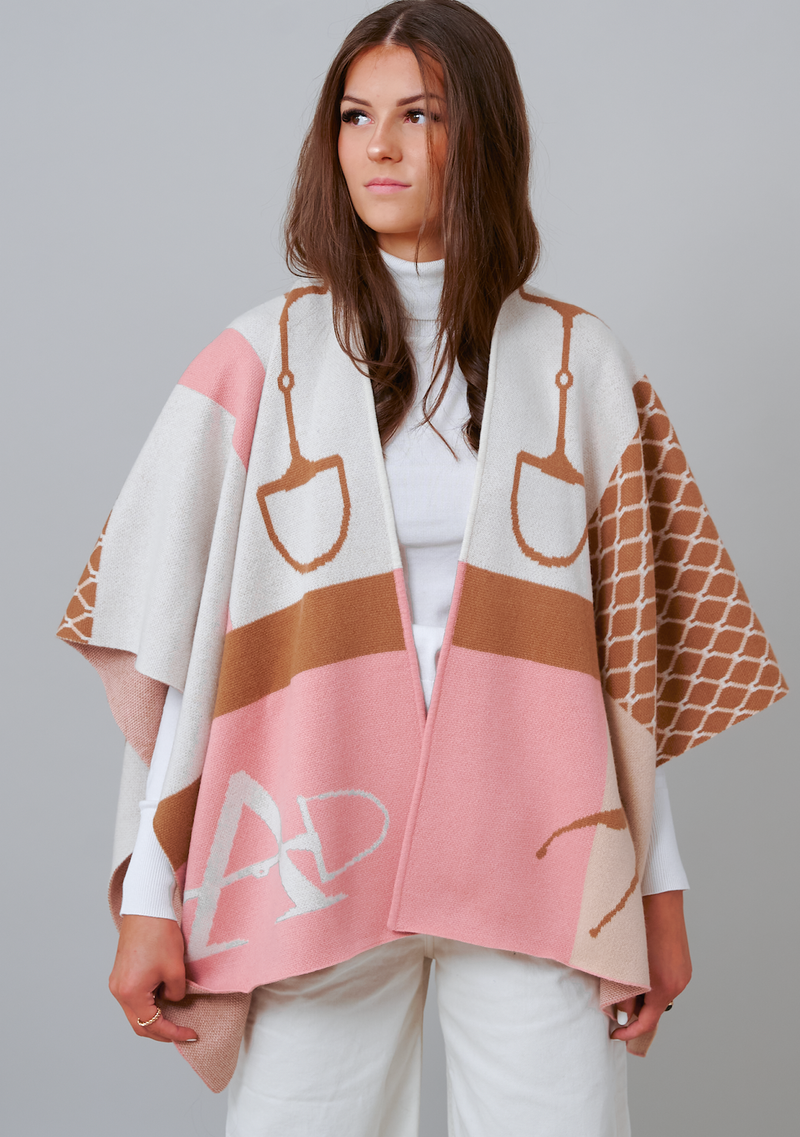 Equi Poncho Cashmere Pink