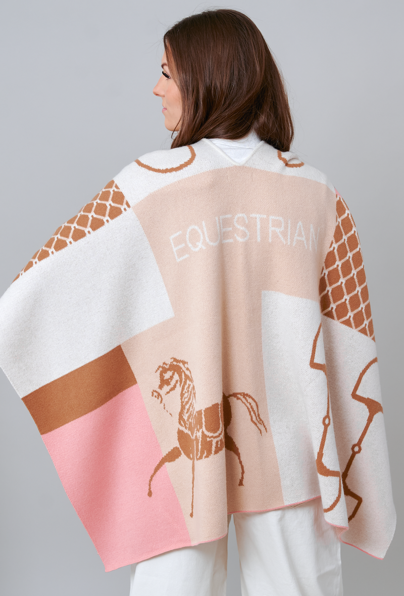 Equi Poncho Cashmere Pink