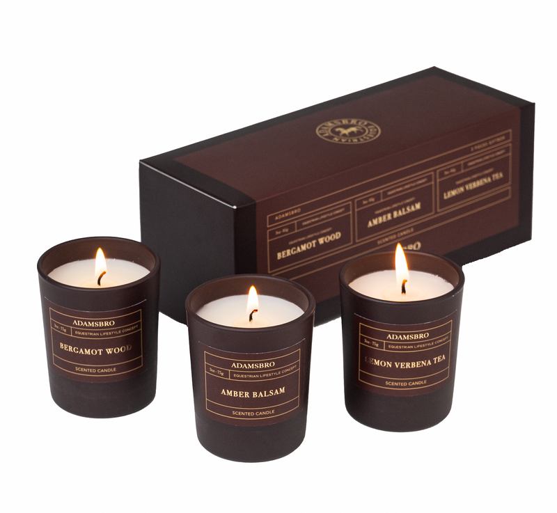 CANDLE GIFT SET OF 3 PIECES