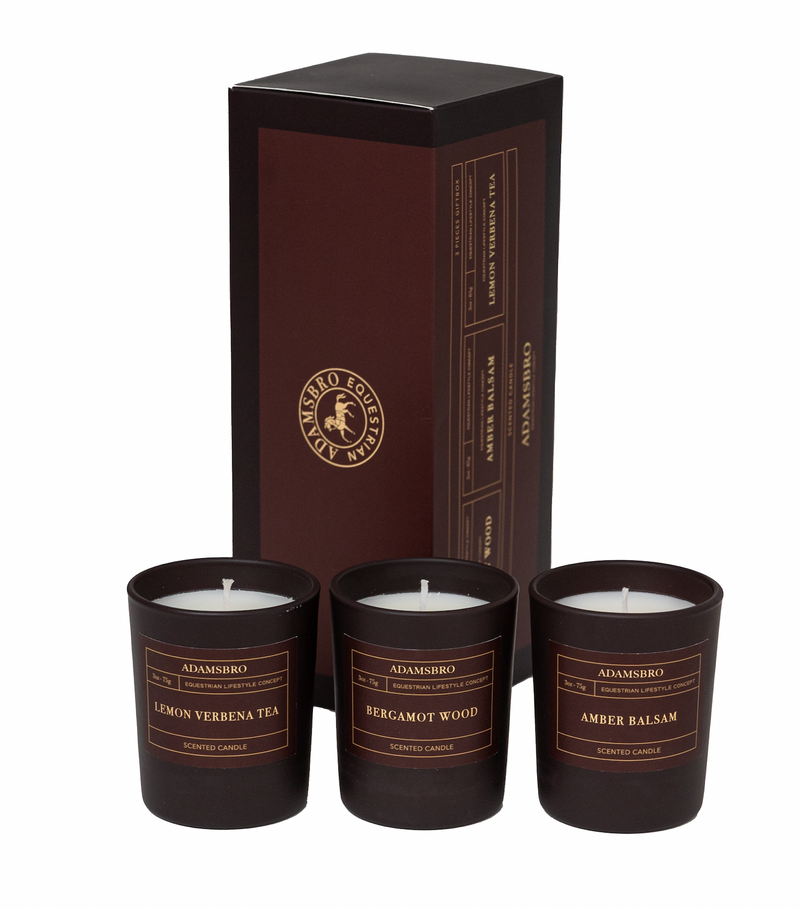 CANDLE GIFT SET OF 3 PIECES