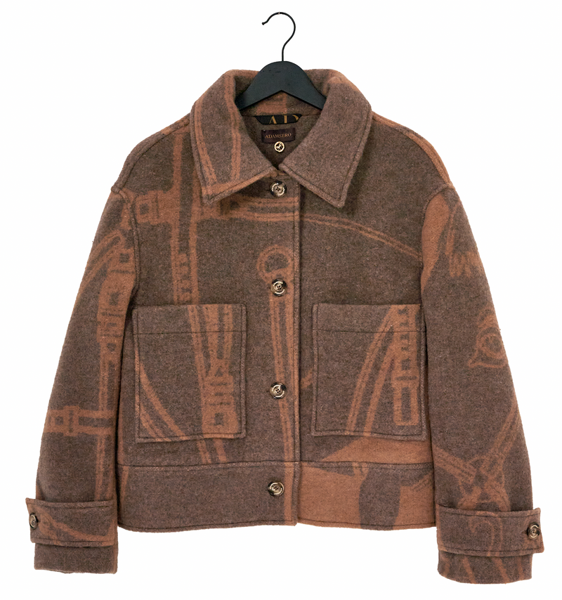 TAILORED HERITAGE BOXY JACKET CARMELLO & BROWN