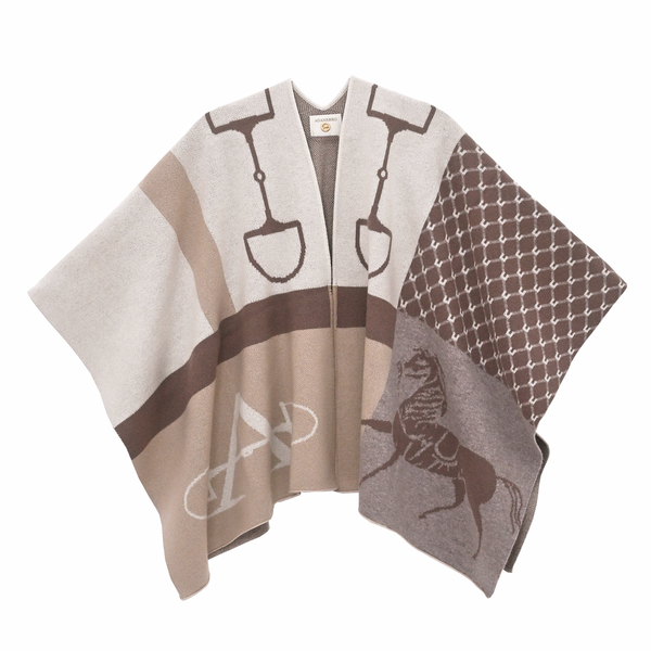 Equi Poncho Cashmere Taupe