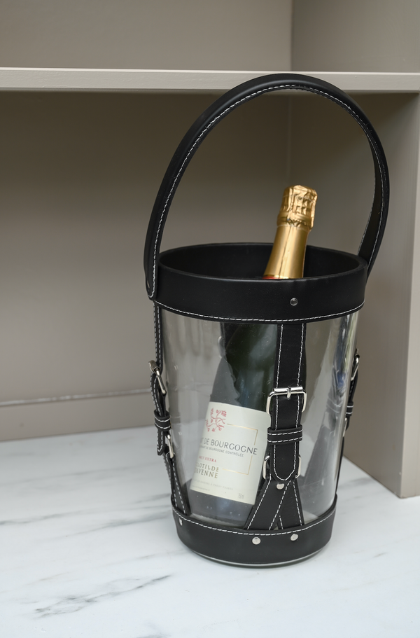 Lantern with Leather Details