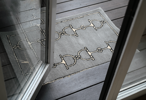 Wool RUG Grey