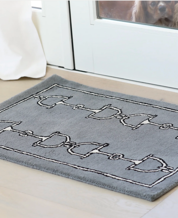 Wool RUG Grey