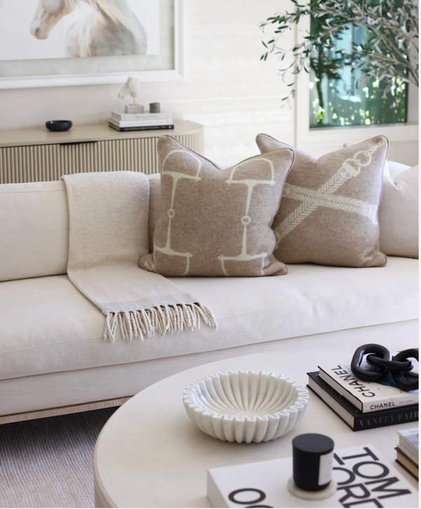 Luxury Cushion in 100% New Zealand Lambswool