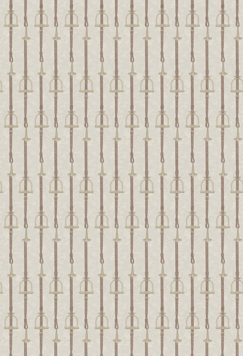 17-09-035-04 ADAMSBRO WALLPAPER STIRRUP STRIPE NATURE