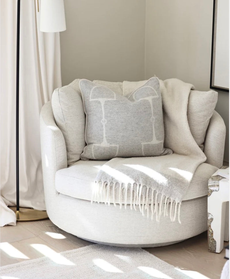 Wool Cashmere Classic Light Gray