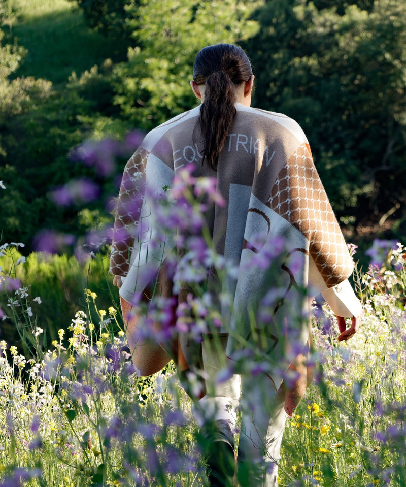 Equi Poncho Cashmere Orangina