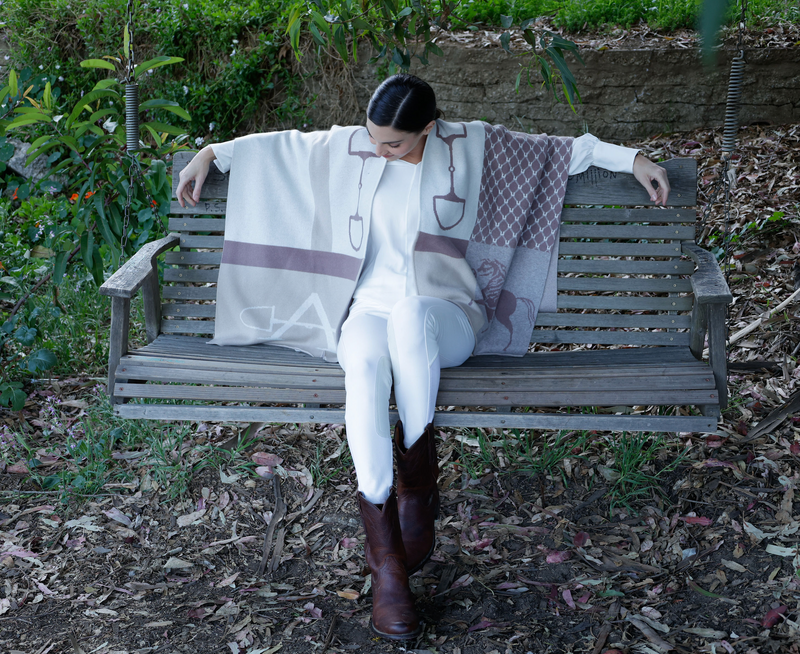 Equi Poncho Cashmere Taupe