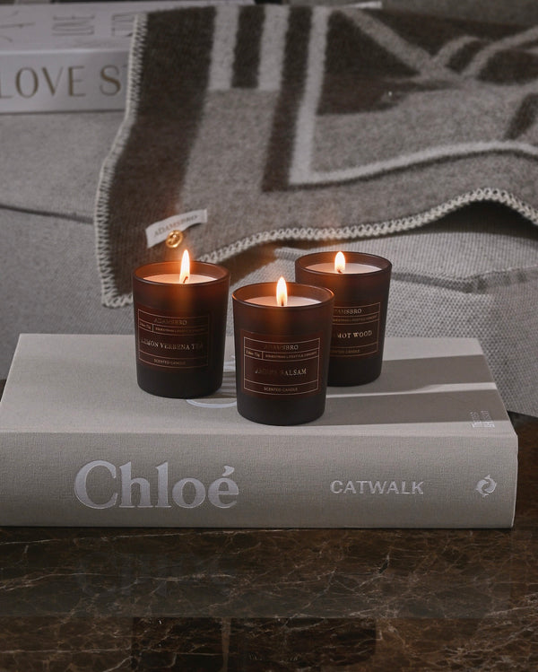 CANDLE GIFT SET OF 3 PIECES