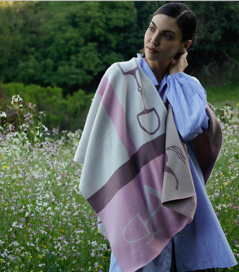 Equi Poncho Cashmere Rose