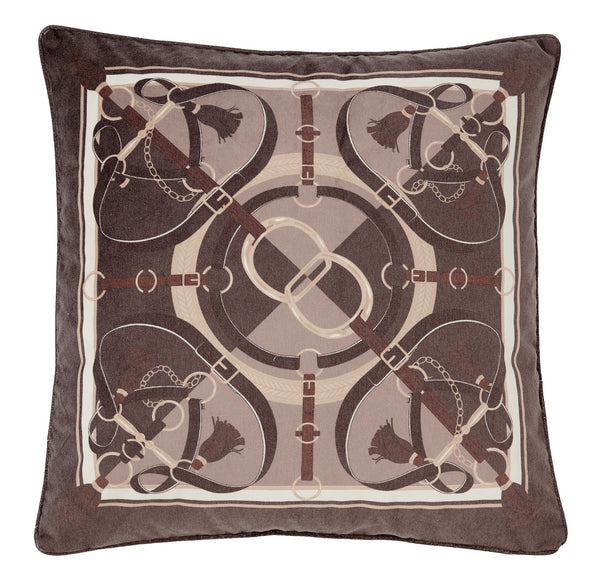 EQUILUSSO CUSHION BROWN