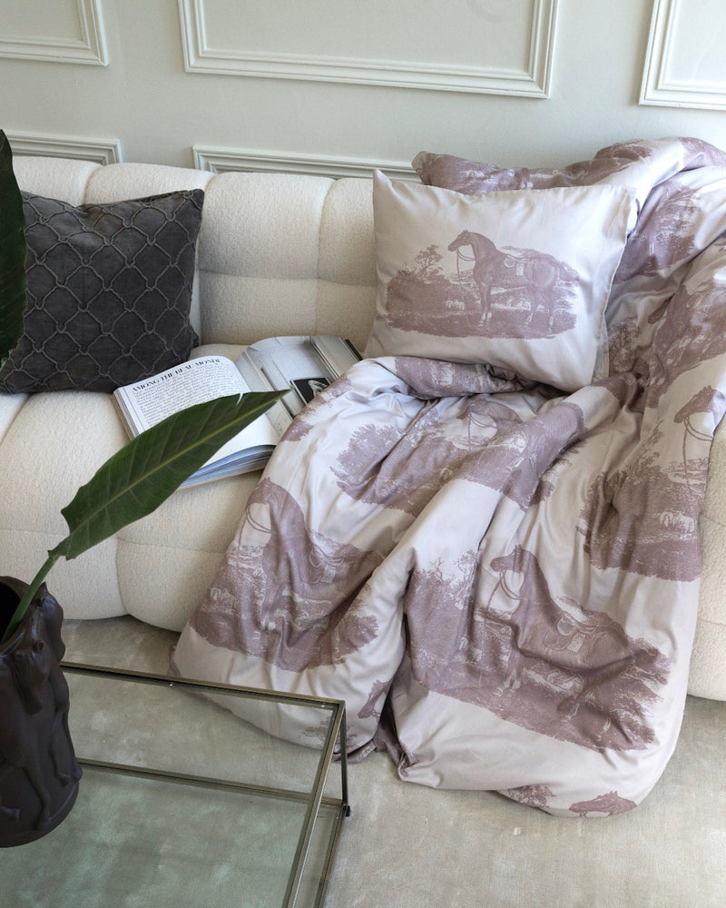 Exclusive duvet cover in the finest in cotton satin 135X200 cm + 80x80 cm