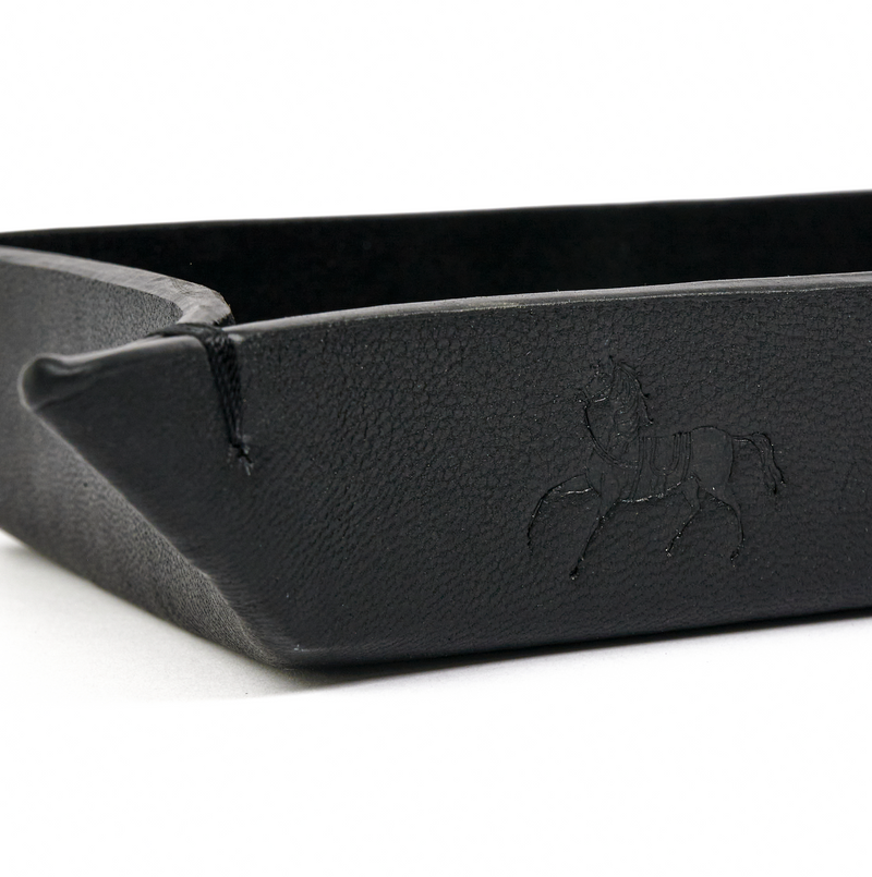 Leather Tray Black