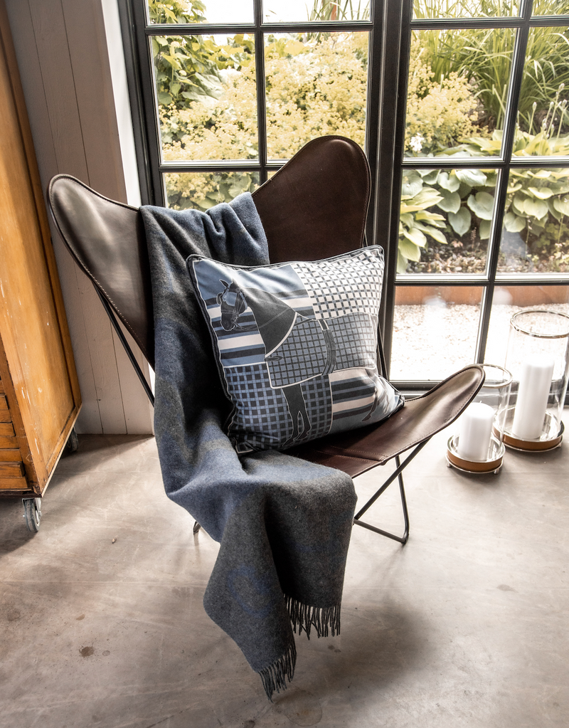 BLANKET HORSE NEW LUXURY LINE BLUE