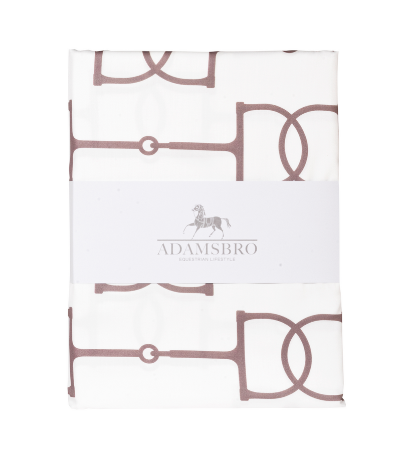 Exclusive duvet cover in the finest in cotton satin 135 X 200 cm  + 80x80 cm