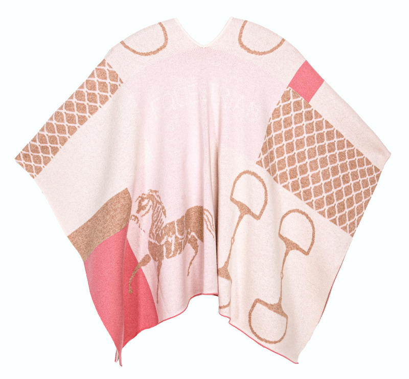 Equi Poncho Cashmere Soft Pink