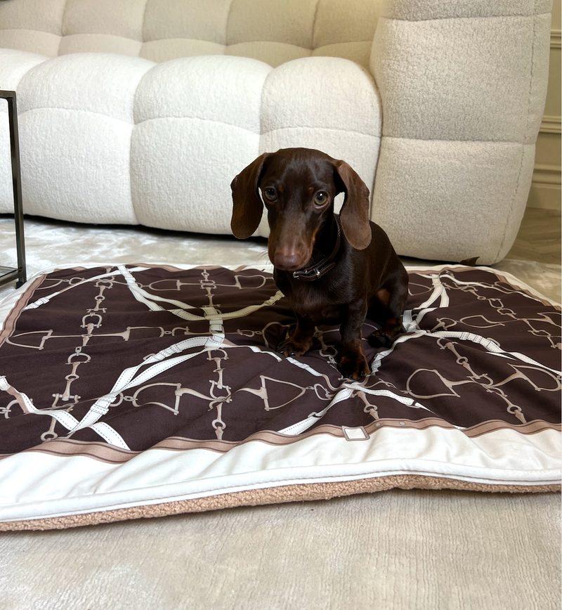 Day bed for dogs and babies Brown